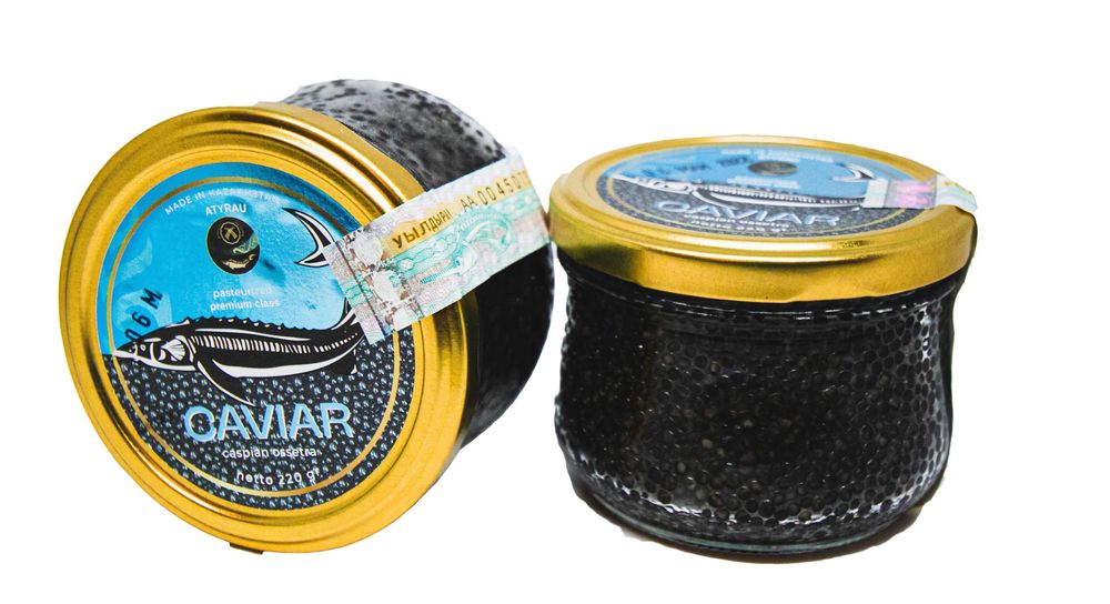 Черная икра (Атырауская, осетровая, натуральная)