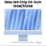 Imac M4 24 Blue 16/512 из США новый запечатенный