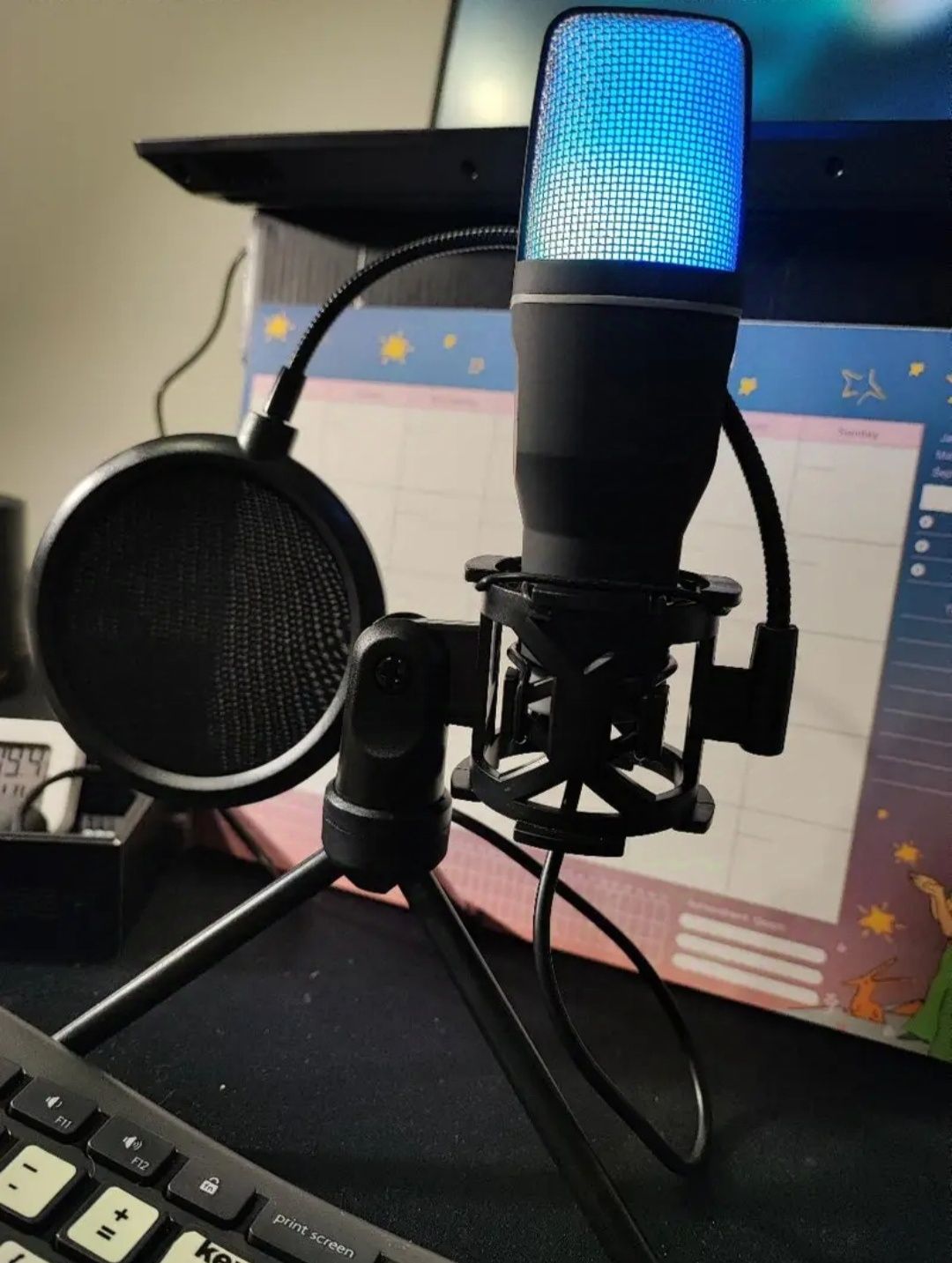 Aksiya!!! SF-666R o'yin mikrofoni, podcast uchun mos.