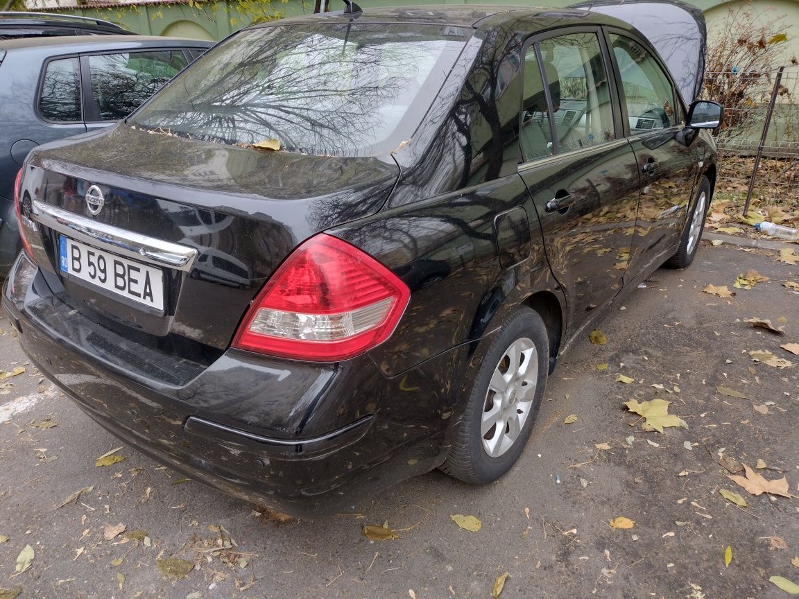 Nissan Tiida Tekna , benzina ,2007, distributie lant ,126350 km