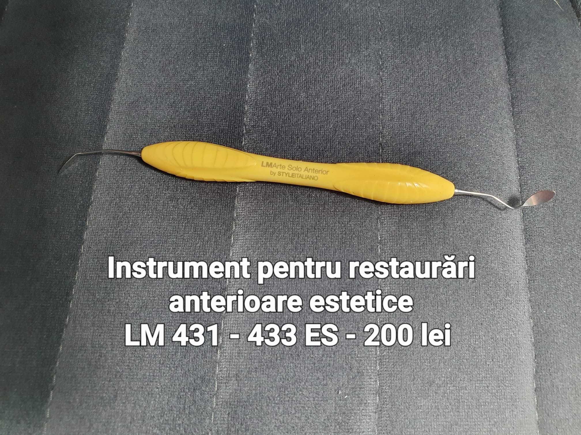 Instrument Pentru Restaurari Anterioare estetice LM 431 - 433 ES