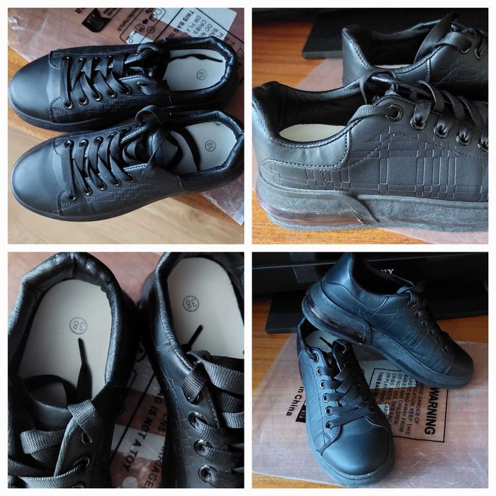 Черни дамски кецки