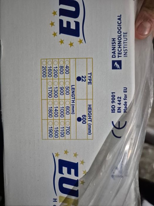 Vand calorifer eurad plus 22 60/70