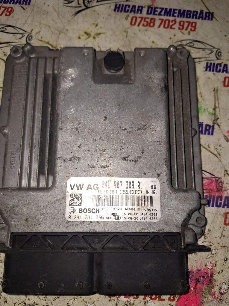 Calculator motor Ecu vw passat b8 2.0 tdi cod motor crlb 04L907309R