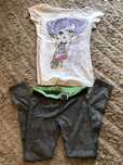 Lot 14 : colanti gri Nike + tricou marimea S transp gratuit