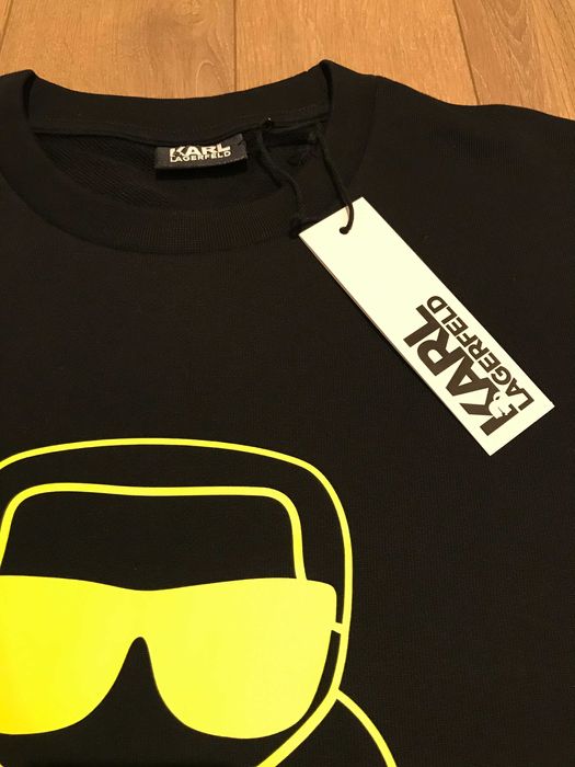 KARL LAGERFELD, оригинална, блуза, черна, размер: XXL