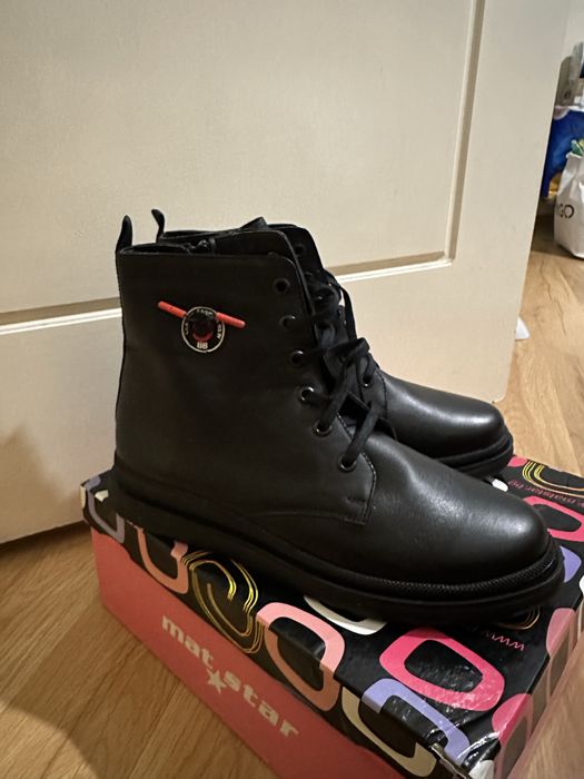 Боти естествена кожа