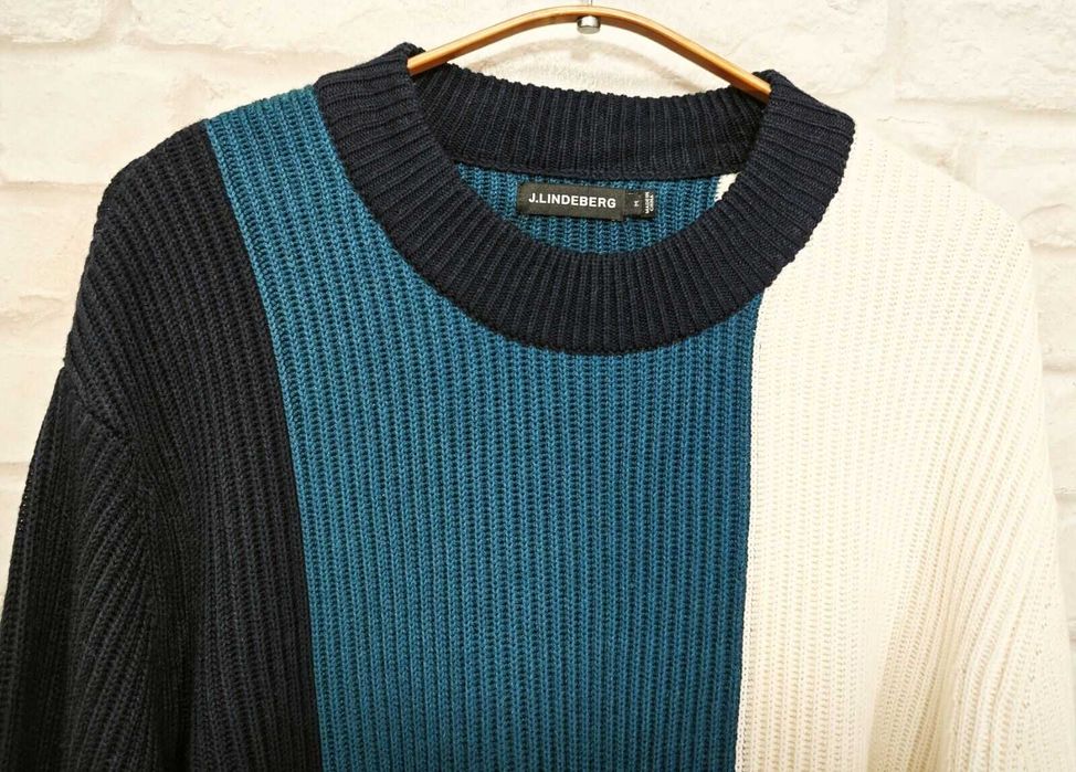 J Lindeberg Оригинален мъжки пуловер Размер М