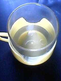5 cani ceai sticla termorezistenta+suport plastic, cutie,Turda