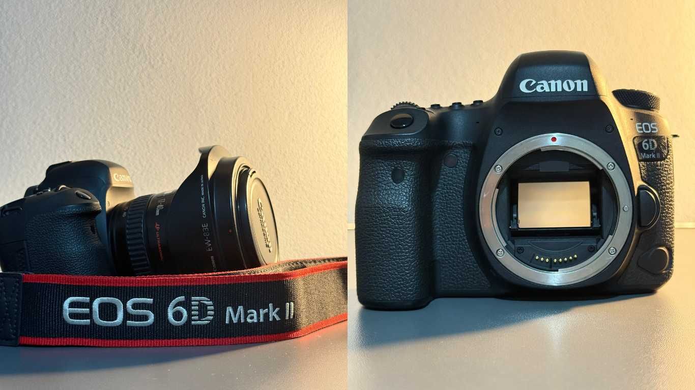 Canon EOS 6D Mark II + obiective