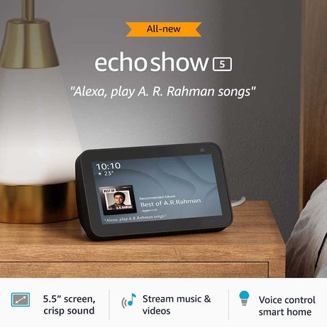 All new Amazon Echo Show 5 (2nd Gen), 2021 smart колонка с дисплей