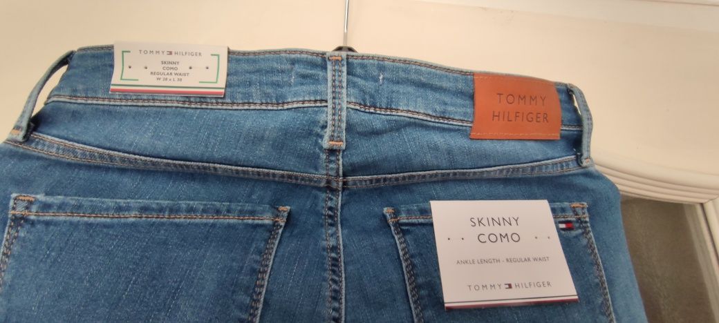 Blugi dama Tommy Hilfiger Como Skinny noi
