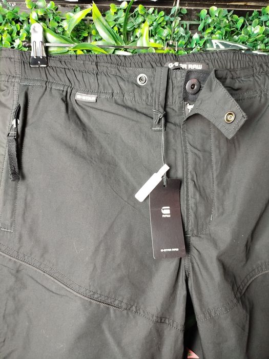 Оригинални мъжки панталони G-Star Raw Moto RCT W36 нови черни долнище