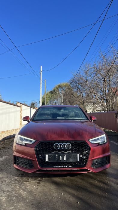 Bara fata a4 b9 cu senzori parcare