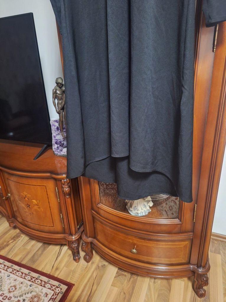 Rochie neagra asimetrica