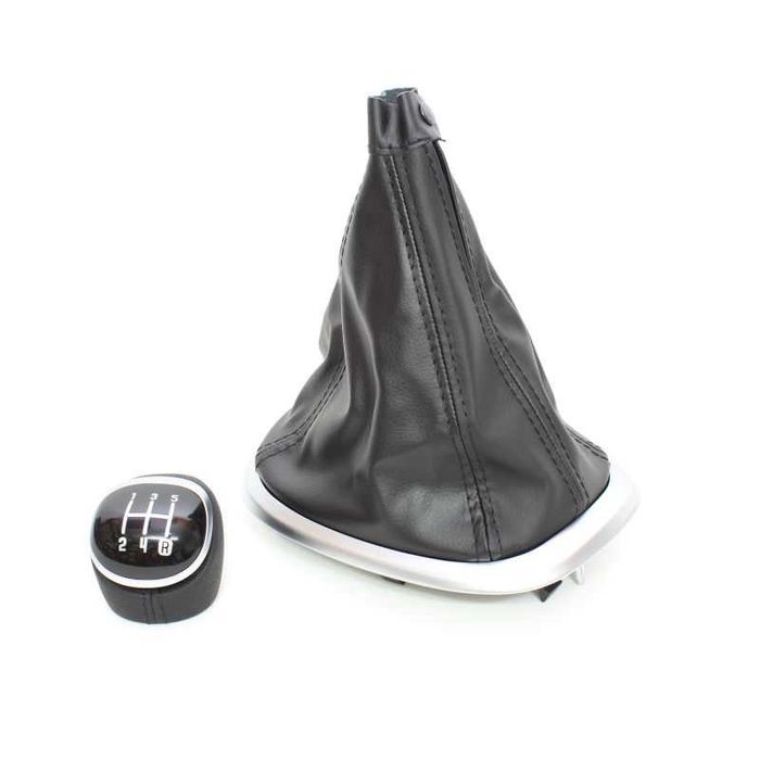 Schimbator viteze  Fiat 500L cu nuca piele