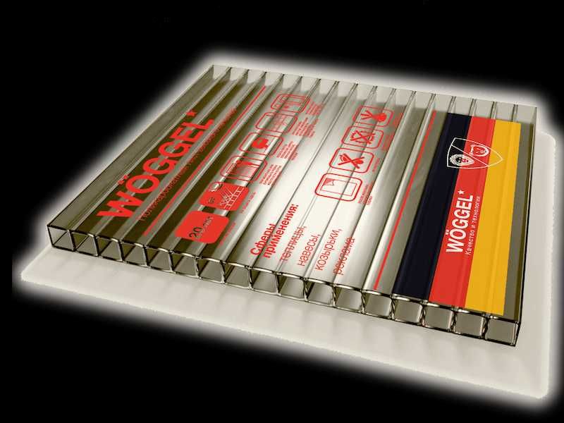 Поликарбонат сотовый 6 мм — премиум-сегмент, высокая прочность