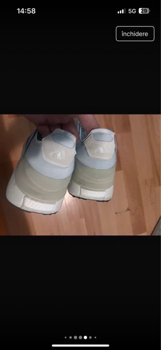 Adidasi adidas marimea 44 purtati foarte putin