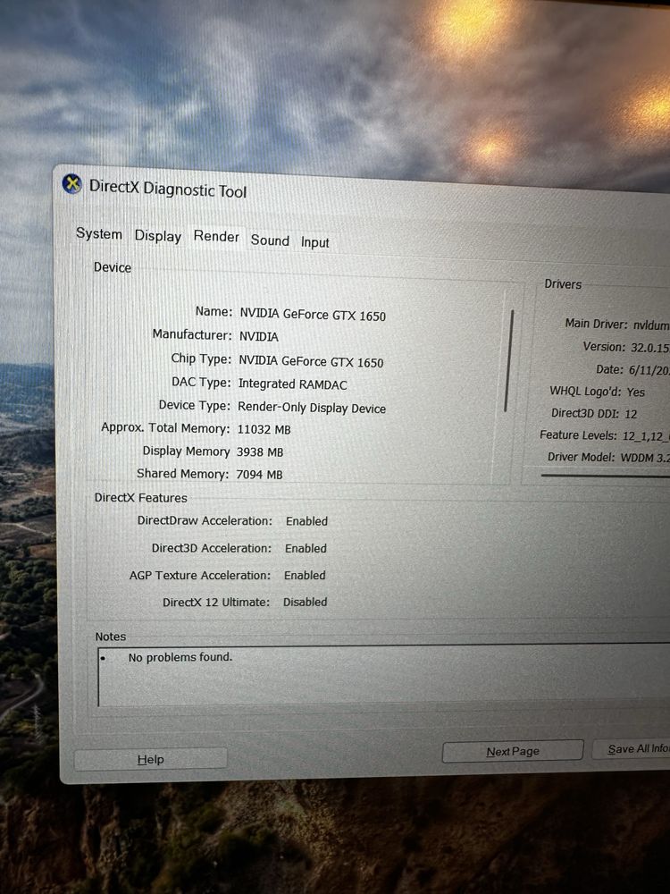 Laptop IdeaPad Gaming 3 Lenovo Gtx 1650