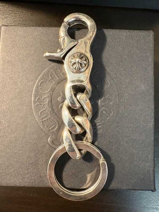 Chrome Hearts .925 Silver Cuban Link Keychain