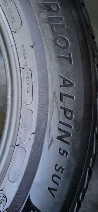 2 anvelope 255 55 18 michelin alpin 5 2024 7,2mm