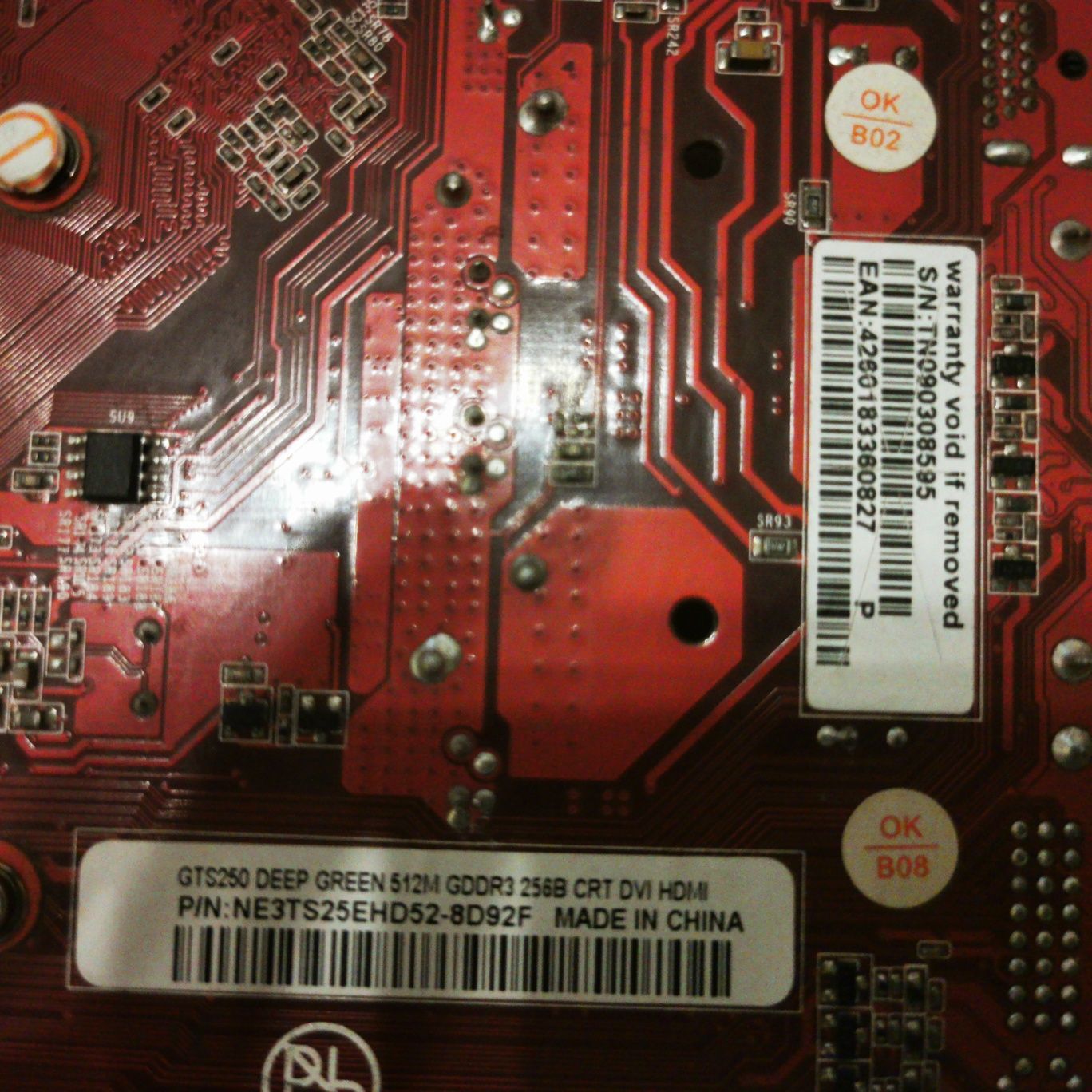 GeForce GTS 250 512MB