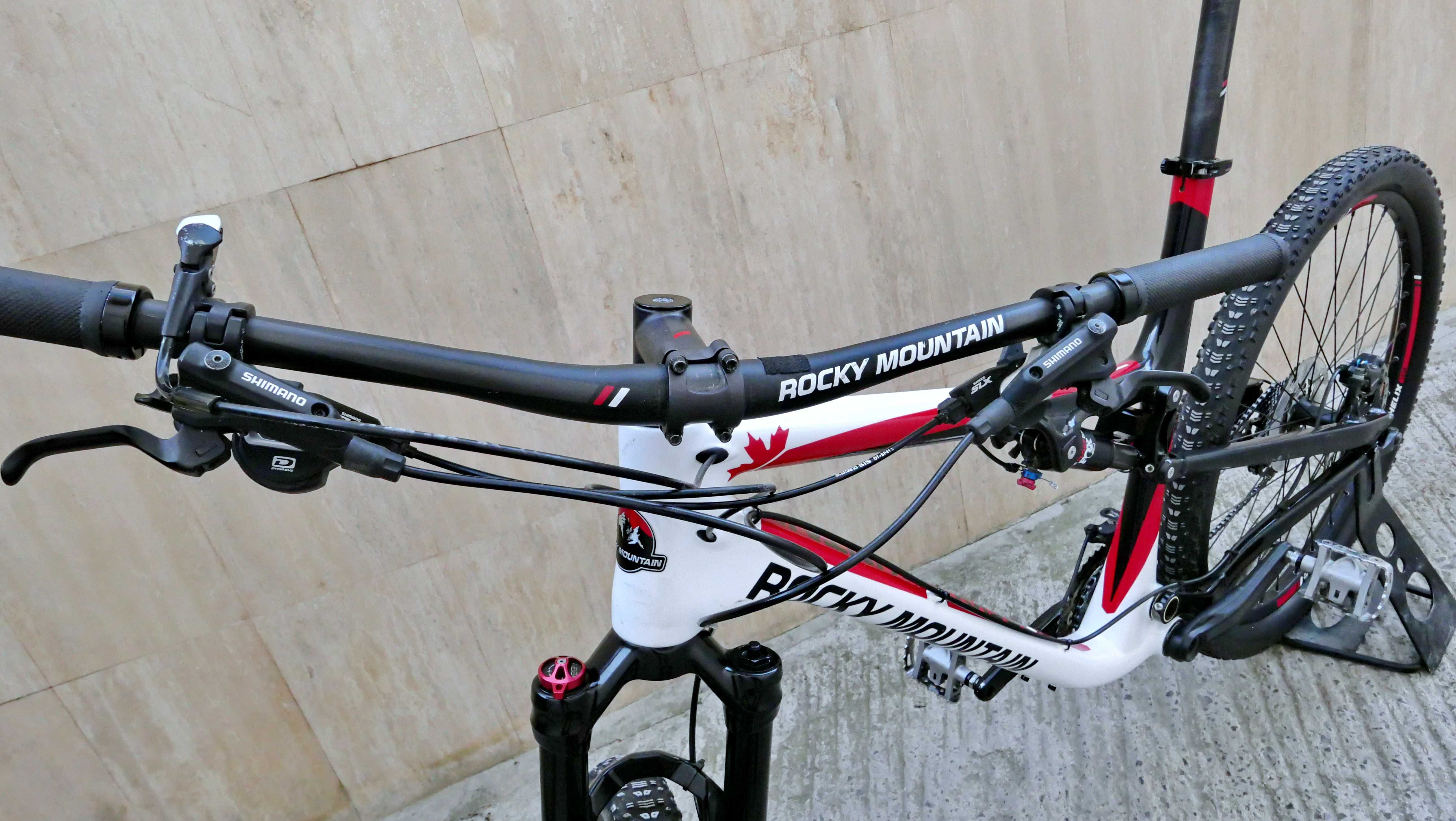 Rocky Mountain Thunderbolt, 27.5 XL, карбон, 120 ход, 2х10 Deore XT
