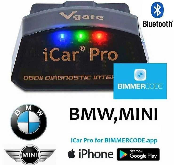 Vgate iCar Pro Bluetooth 4.0 Bimmer Code BimmerLink Tester BMW iOS+AND