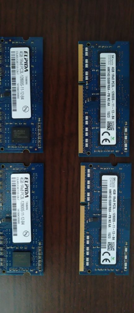 RAM PC si laptop DDR3 si DDR4