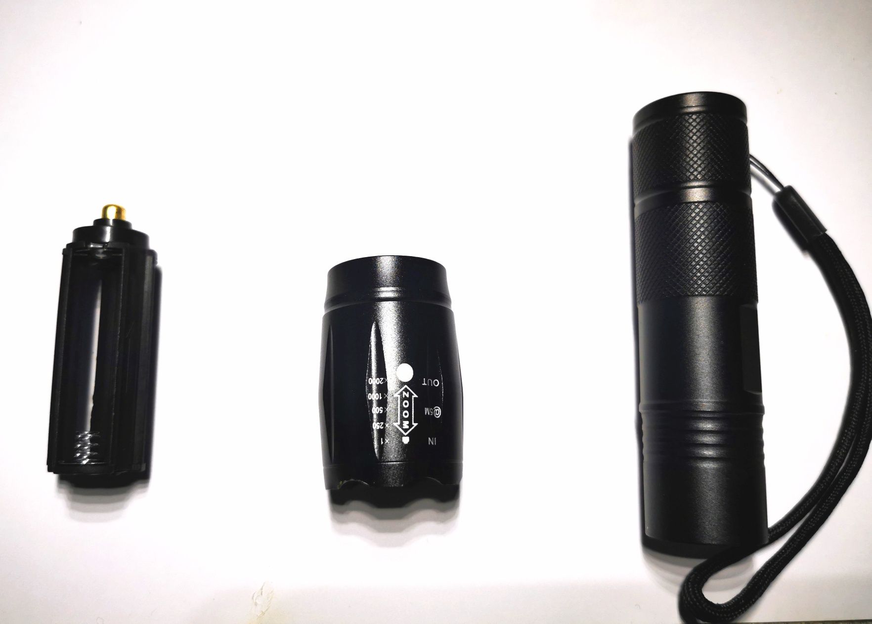 Lanterna LED 5 moduri (Super bright Zoomable Torch)