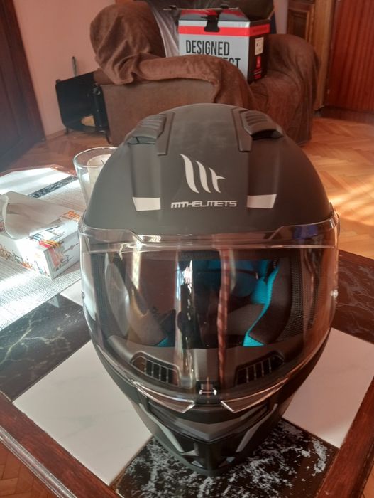 Casca noua MT,negru,integrala