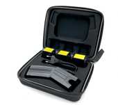 Pistol taser cu electrosoc, lanterna LED si laser, 3 rezerve