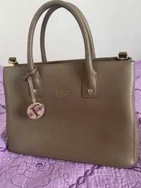 Geanta Furla piele nude