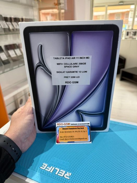 Ipad Air 11 M3 256gb Cellulare/Sigilata/Garantie