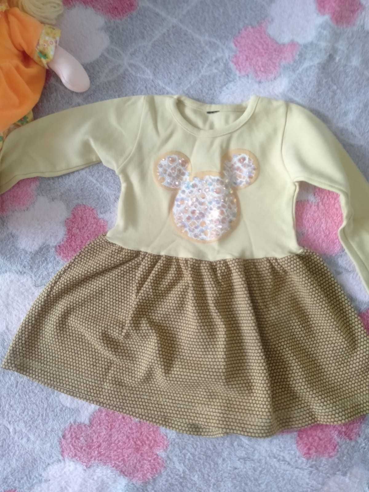 Детское платья для девочек на возраст 0-2 лет.