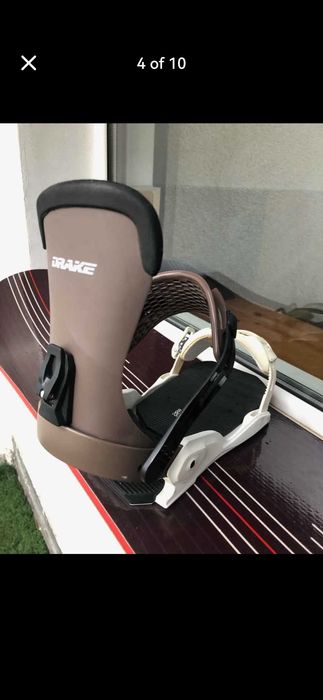 Сноуборд "Good" 170 cm X-Wide + автомати "Drake" Rusty Tootbrush XL