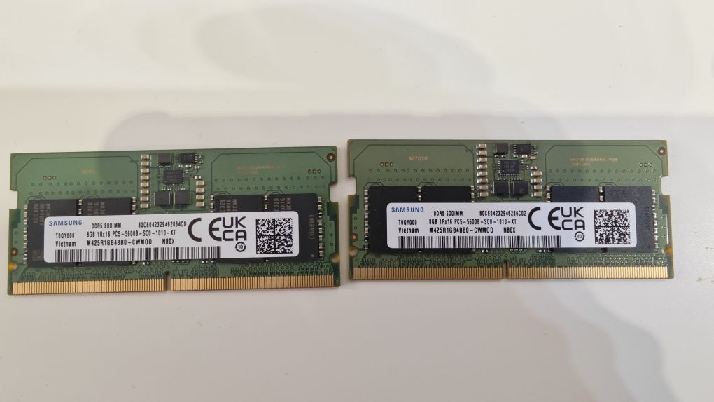 Ram 2x8gb ddr5 4800mhz и 2x8gb 5600mhz