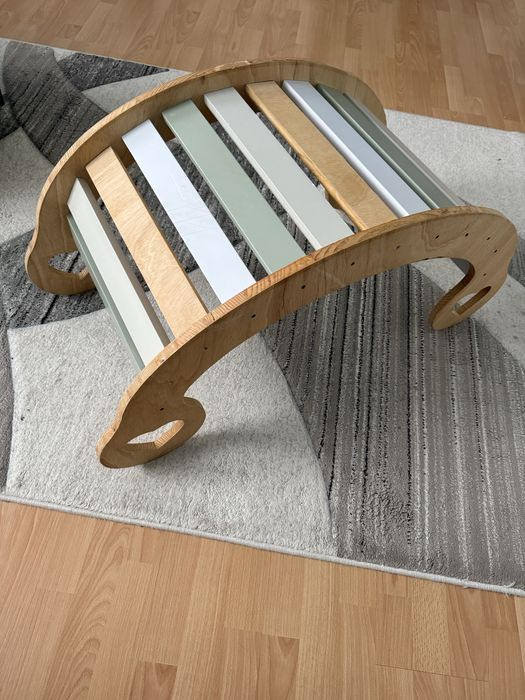 Vand balansoar din lemn pentru copii