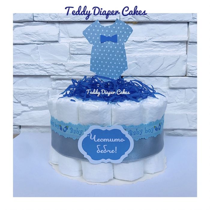 Бонбон/мини торта от памперси