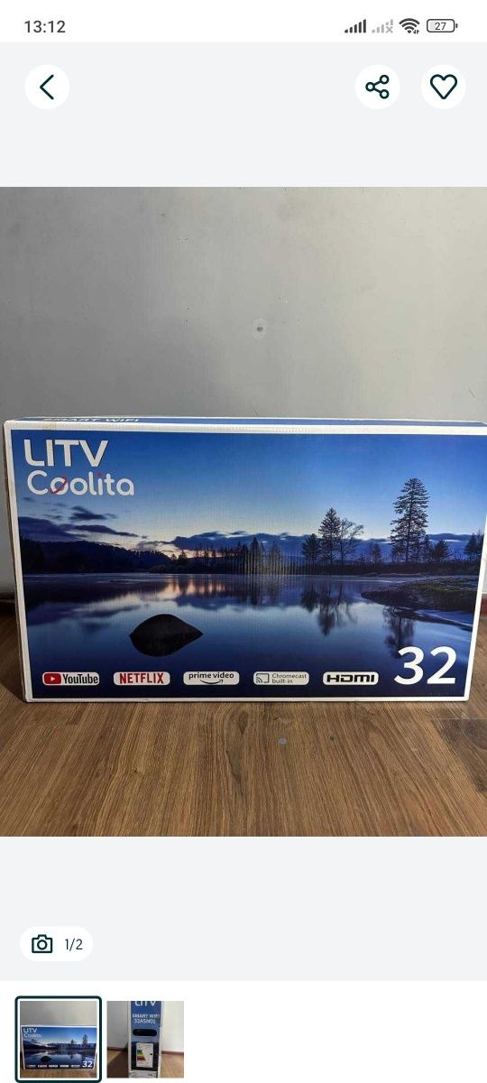 Li smart TV 32 янги