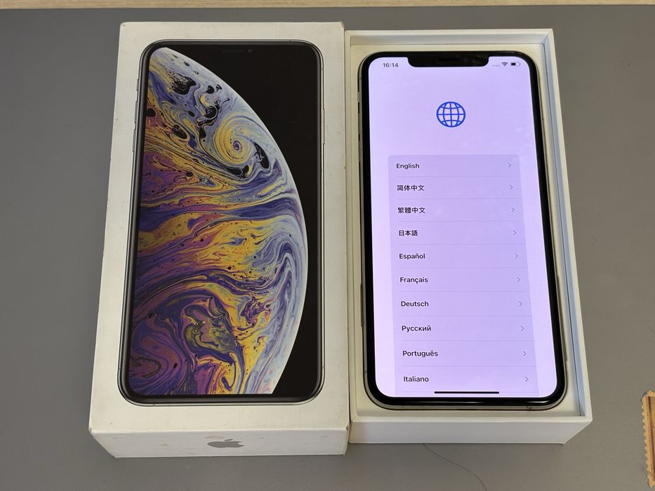 iPhone Xs Max, Silver, 256GB