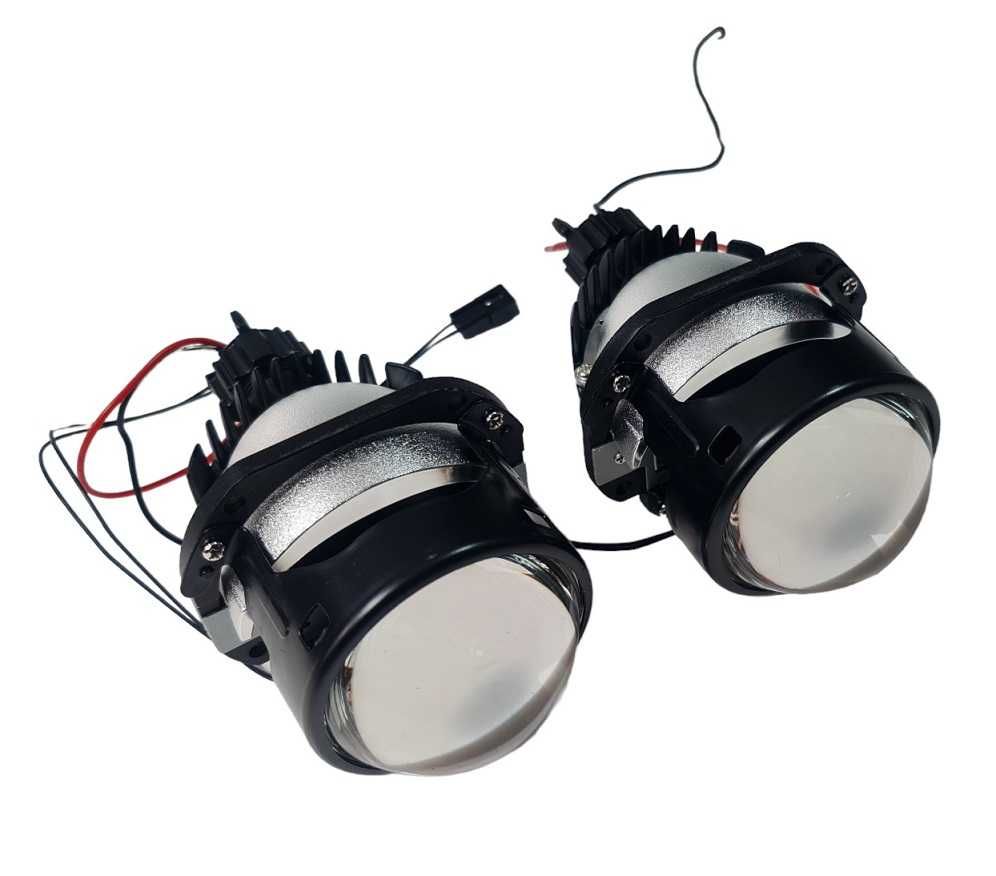 Комплект Фарове за вграждане -LED-Лупи за Вграждане,BI-LED,Вентилатор