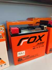 Мото аккумулятор FOX CT 1214 YTX14-BS YTX16-BS 12v 14Ah