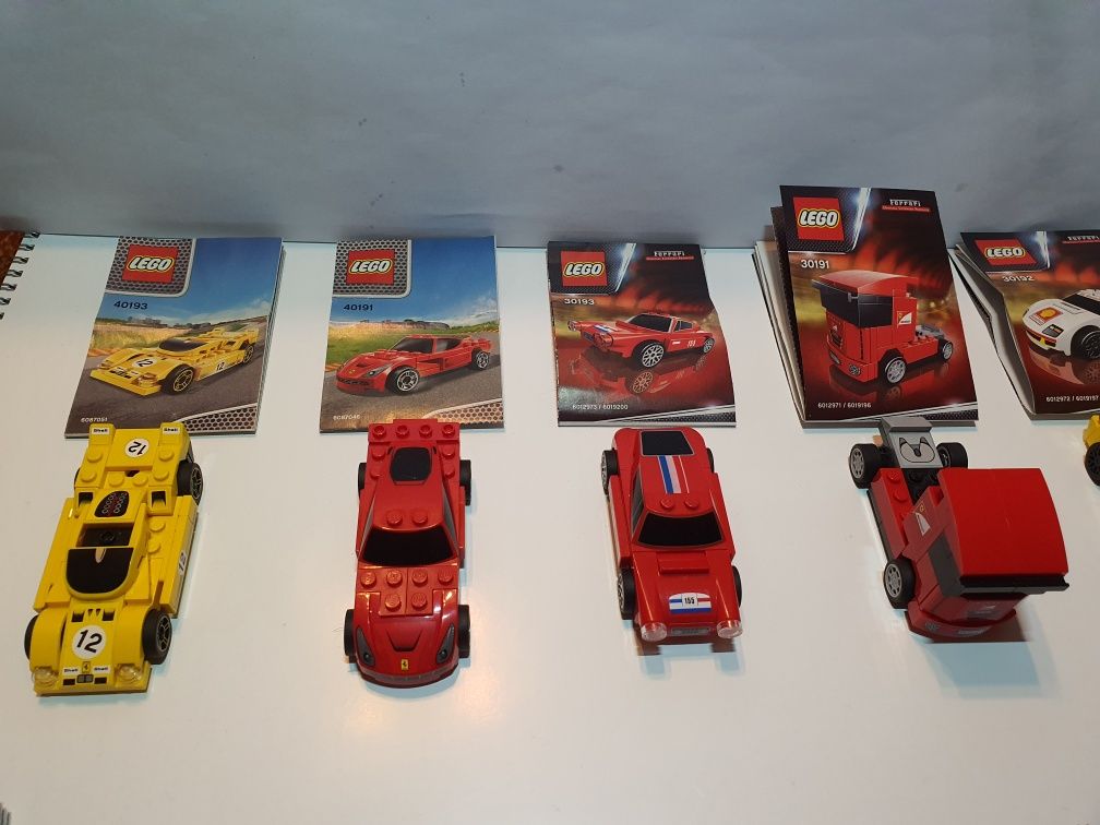 Колички LEGO Ferrari