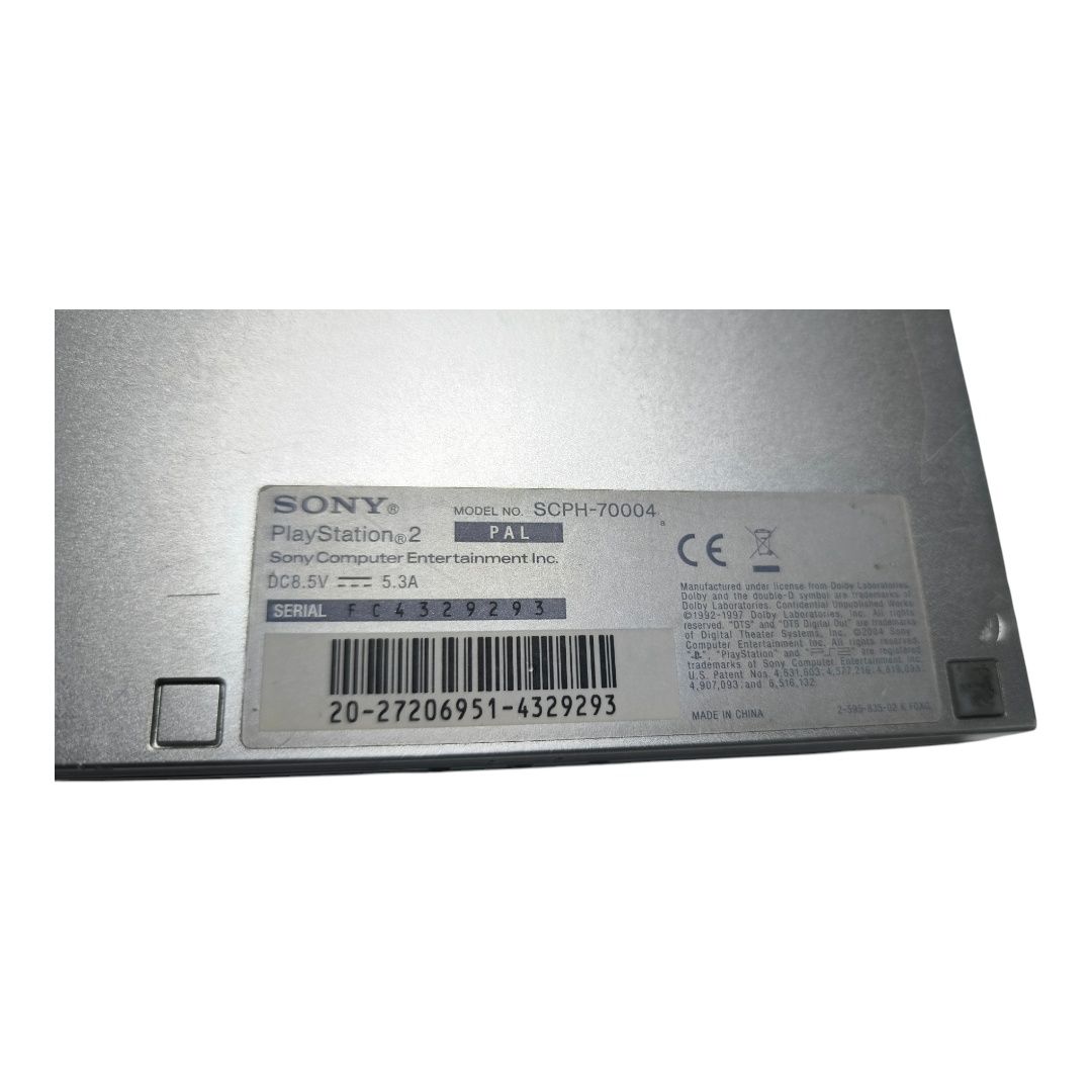 PS2 Silver Slim SCPH 70004