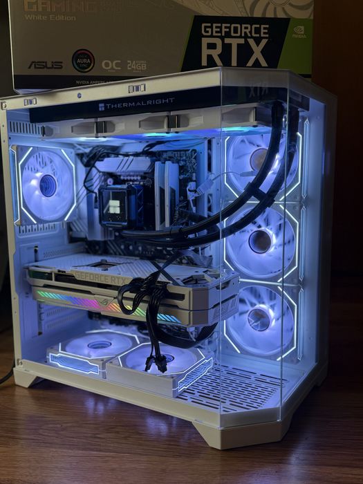 Геймърски компютър/ I9 12900K/Водно/32GB/RTX 3090 24GB/2TB SSD