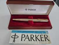 Stilou Parker 45 Insignia 70s Gold Rolled