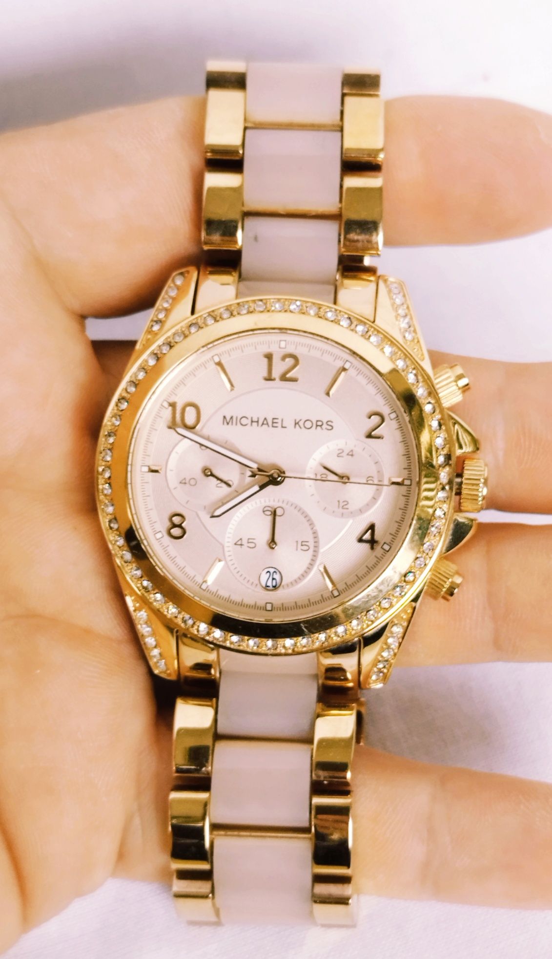 Ceas de damă Michael Kors MK5948, ceramic cu quartz.