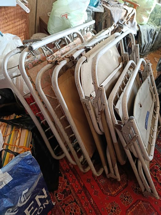 Раскладушки 4 шт БУ