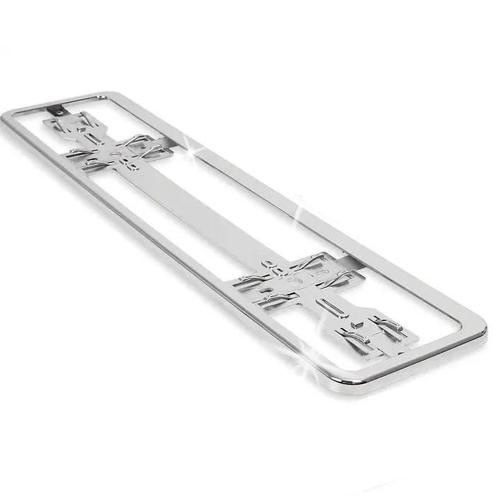 Стойка Рамка за регистрационен номер на автомобил - Хром